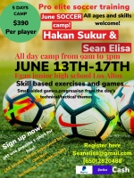 June 13-17 Summer camp