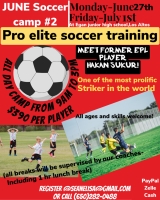June 27 - July 1st Soccer Camp